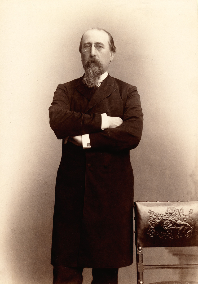 Leo Mechelin (1839-1914), senaatin talousosaston varapuheenjohtaja (=pääministeri) ja valtiopäiväedustaja, professori