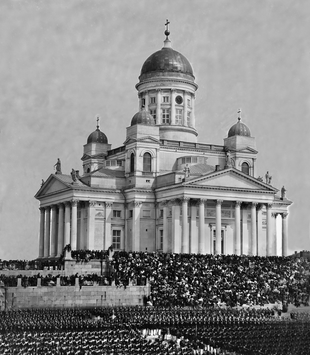 Keisari Aleksanteri II:n vierailu Helsingissä 31.7. 1863.