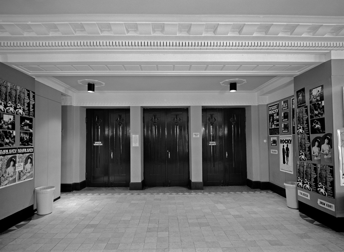 Elokuvateatteri Bio-Bion aula, Mannerheimintie 5.