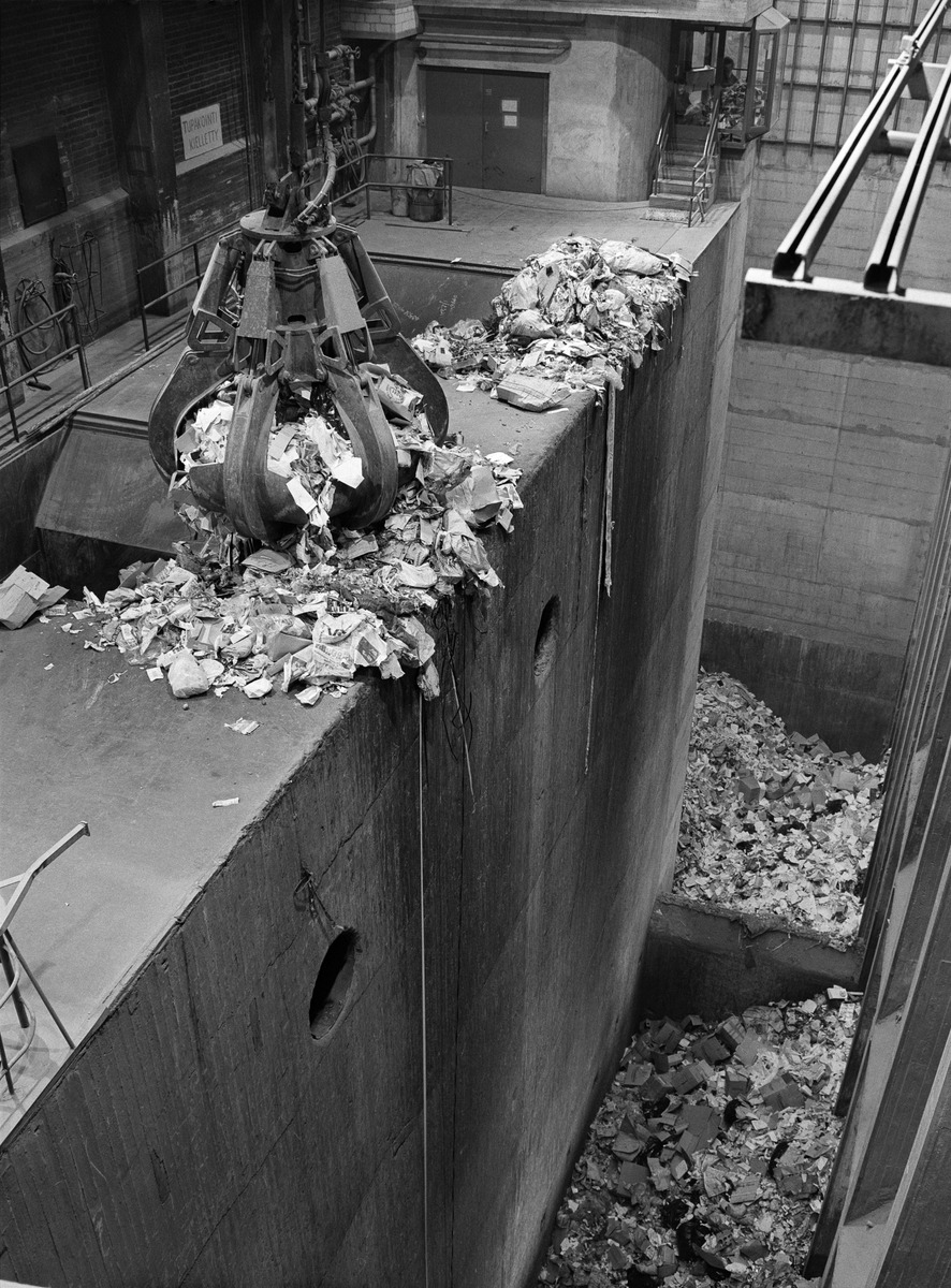 Kyläsaaren jätteenpolttolaitos, jätekuilu