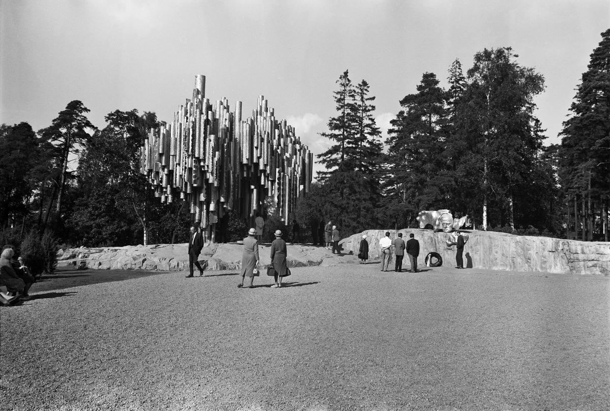 Sibelius-monumentti Sibeliuksen puistossa