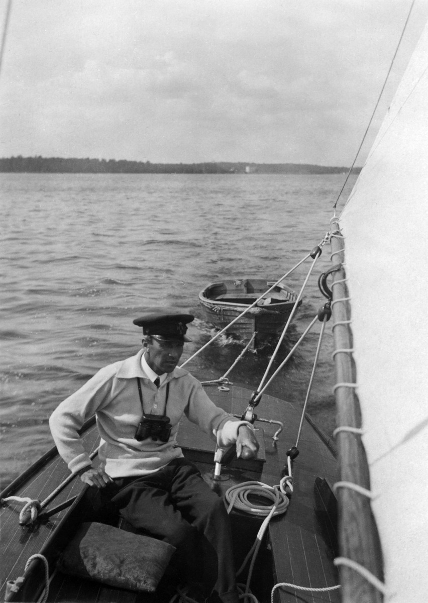 Constantin Grünberg purjehtimassa