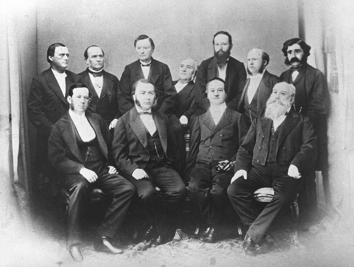 Osa kaupunginvanhimpia tämän toimielimen viimeisellä kaudella 1874-75