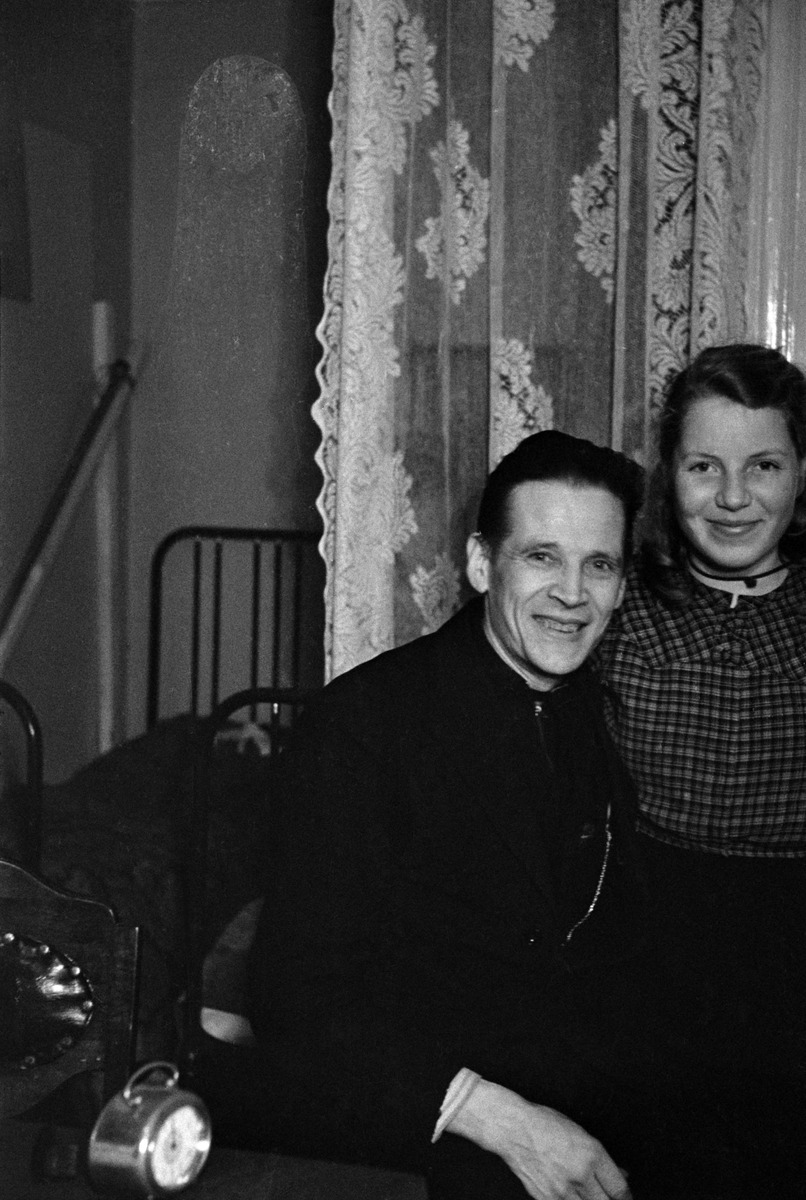 Väinö Kannisto ja hänen tyttärensä Marja Kannisto